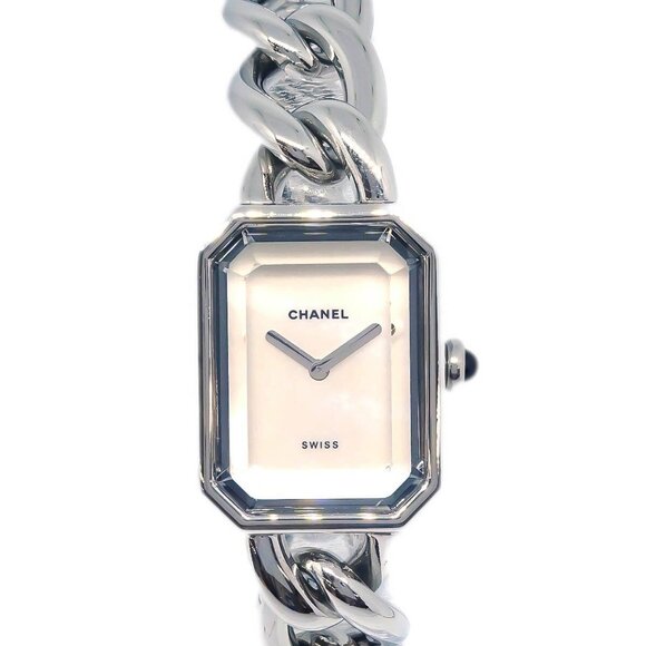 Chanel Premiere H1064 Quartz Watch Silver SS Shell #M ZD46021 185493 - Picture 2 of 7